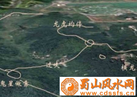 坟墓风水山形知识图解